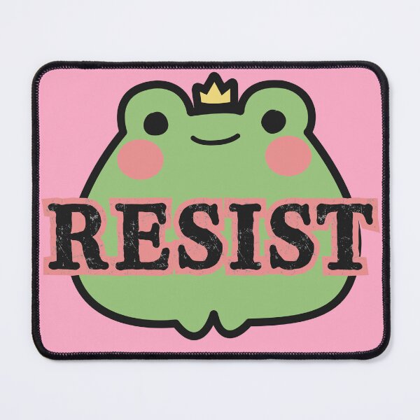 Item preview, Resist Cute Frog designed and sold by CeliacAmnesiac.