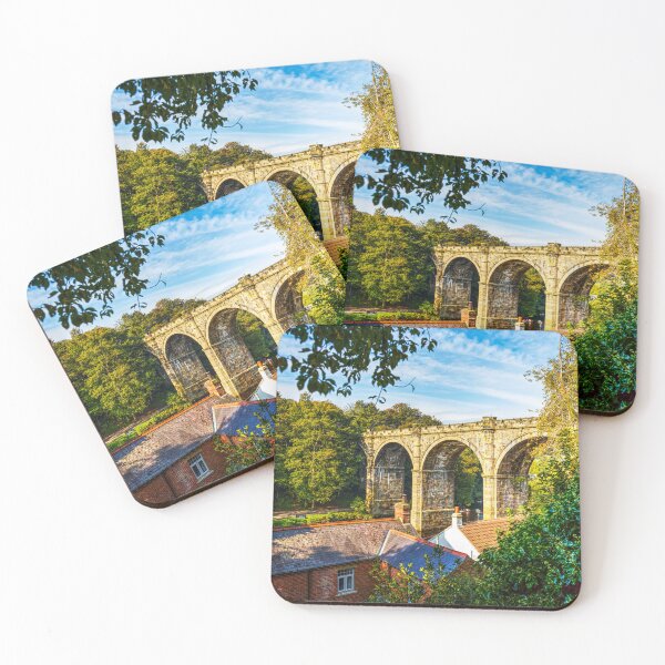 Item preview, knaresborough, Historic Stone Viaduct Over The River Nidd designed and sold by Paul Thompson Photography.