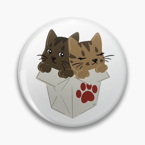 Item preview, Miso and Wonton designed and sold by Miracle Kitten Club.