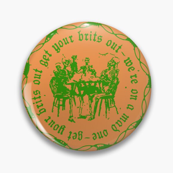 Item preview, KNEECAP Get Your Brits Out  designed and sold by xBIPOLIAx.