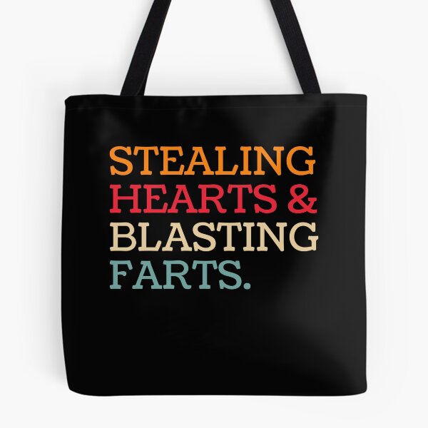 Item preview, Stealing Hearts & Blasting Farts Husband Wife Humor Gift designed and sold by MouDantArts.