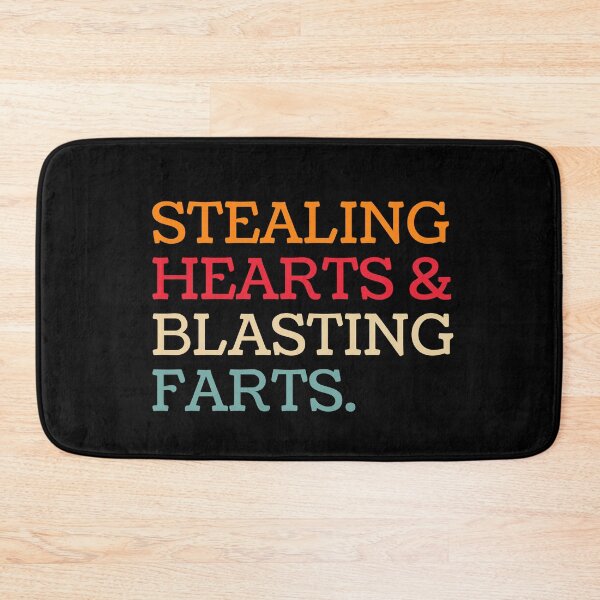 Item preview, Stealing Hearts & Blasting Farts Husband Wife Humor Gift designed and sold by MouDantArts.