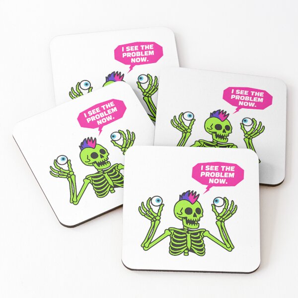 Item preview, Funny Skeleton I See The Problem Now Halloween designed and sold by Mason-Pride.