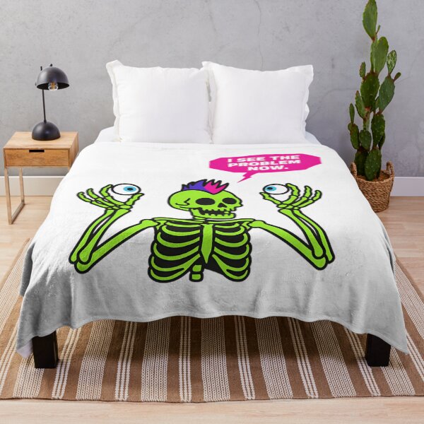 Item preview, Funny Skeleton I See The Problem Now Halloween designed and sold by Mason-Pride.