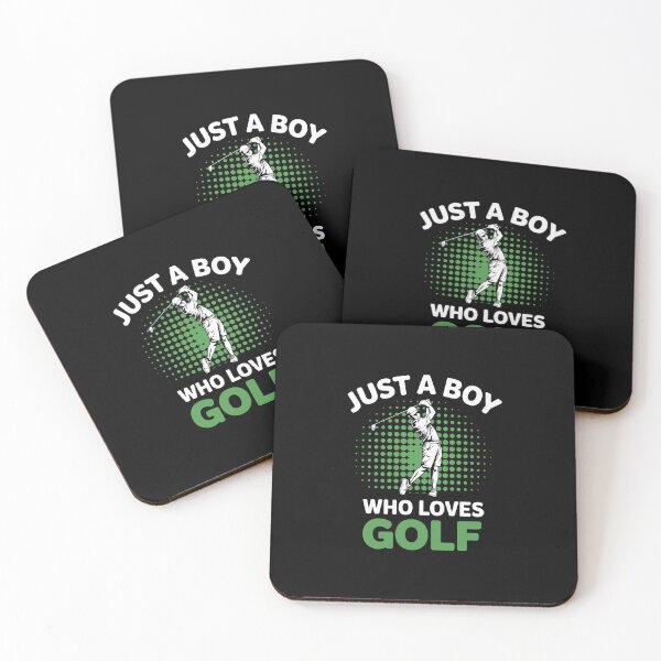 Item preview, Just a Boy Who Loves Golf designed and sold by jkrphoto.