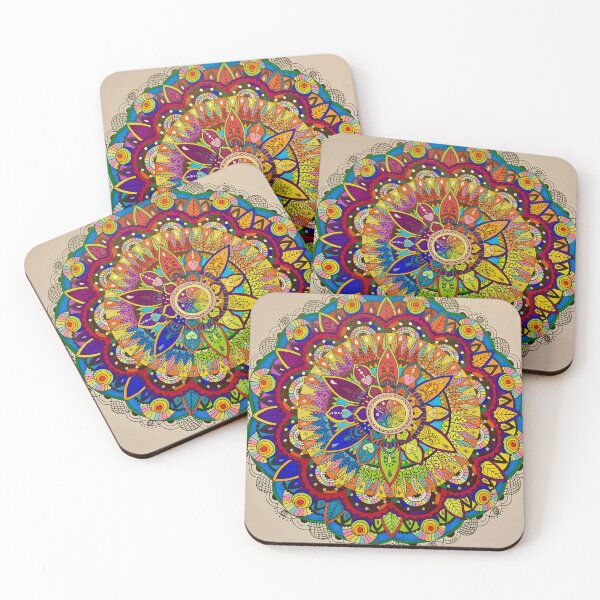 Item preview, Colourwheel Mandala designed and sold by UnderstairsArt.