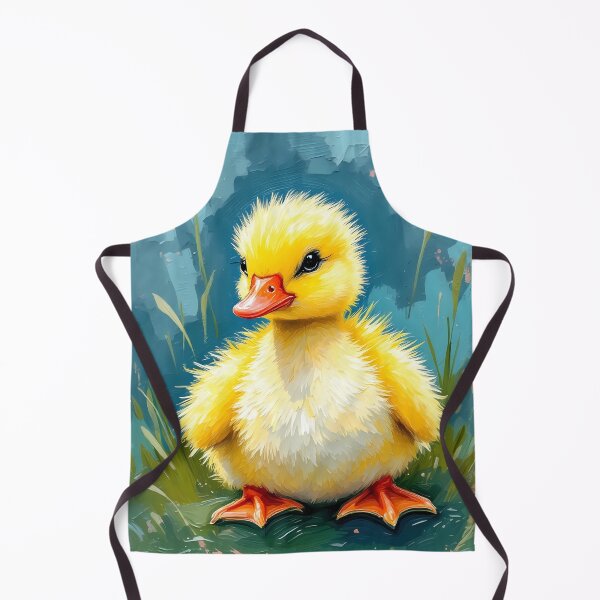 Item preview, Fluffy Yellow Duckling designed and sold by roxysnextgenart.