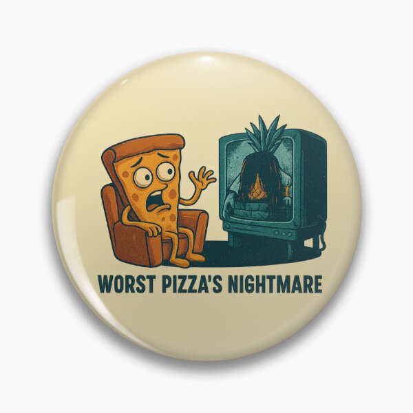 Item preview, Pizza Horror Parody – The Cursed Slice designed and sold by SablePL.