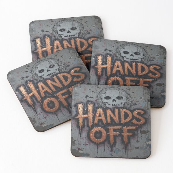 Item preview, Hands off! In a cool street art look designed and sold by Hot4Shirt.