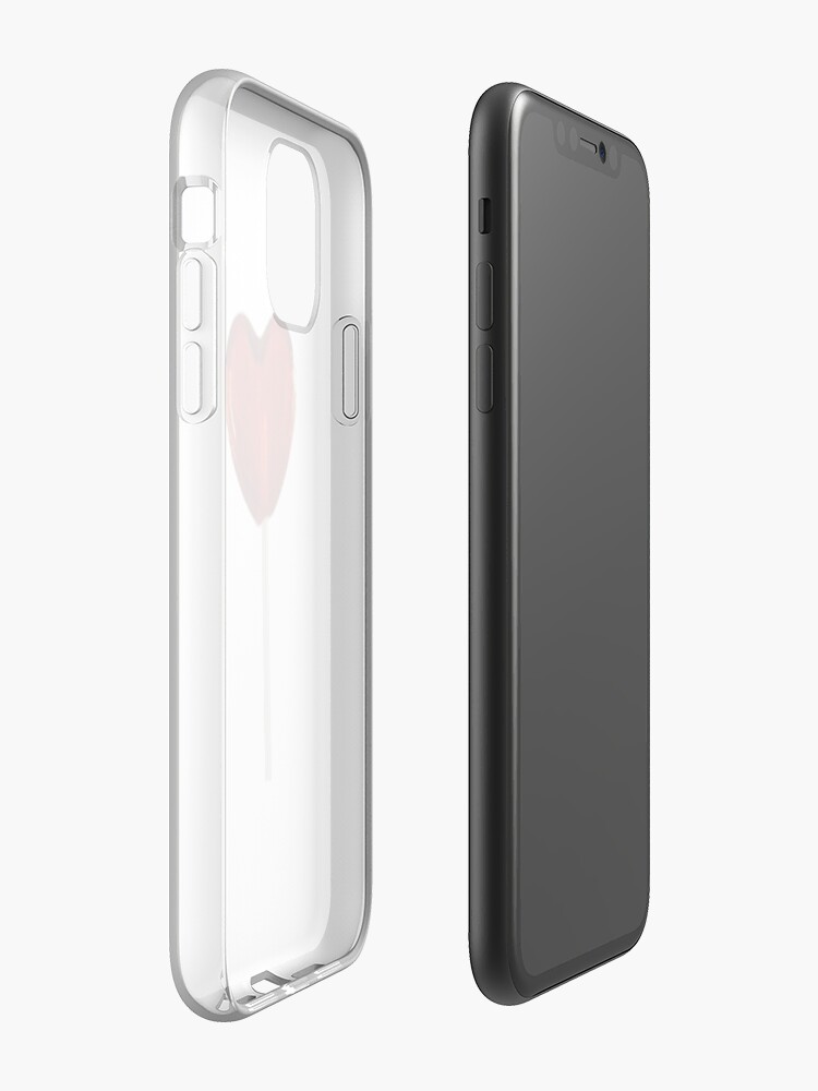 Coque iPhone « sucette en forme de coeur », par cwalter