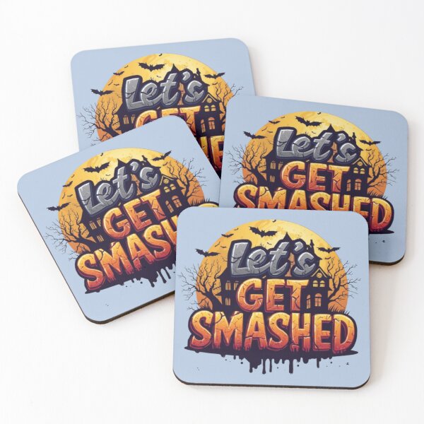 Item preview, Let’s Get Smashed – Haunted Halloween Vibes designed and sold by tareankush.