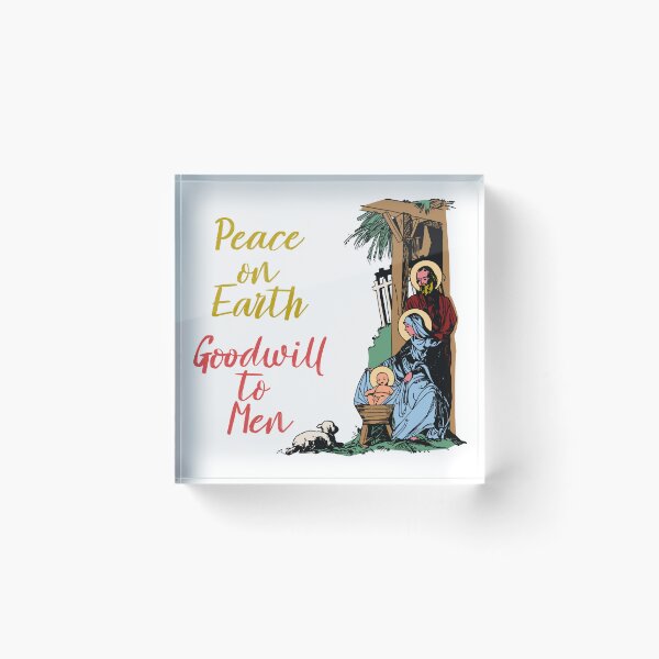 Item preview, Nativity Peace on Earth designed and sold by KTDesigns321.