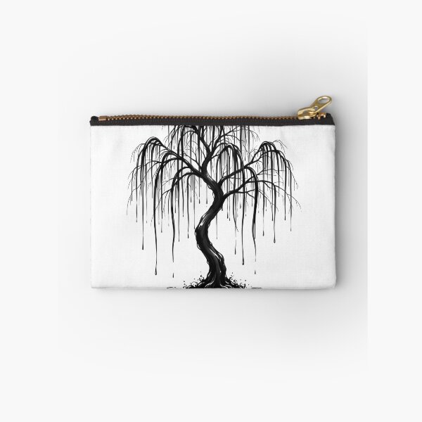 Item preview, Ink Weeping Willow — Sumi-e Elegy designed and sold by VoidBloom Studio.