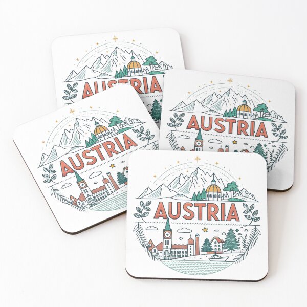 Item preview, AUSTRIA designed and sold by likbatonboot.