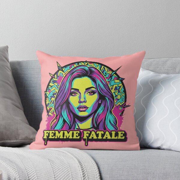 Item preview, Femme Fatale Neon Pop Art designed and sold by arosanodesign.