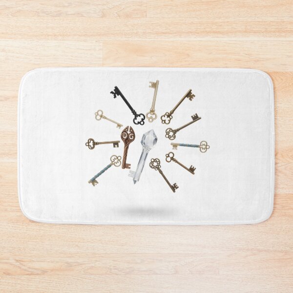 Item preview, Circle of Keys — Crystal & Vintage Skeleton Set designed and sold by VoidBloom Studio.