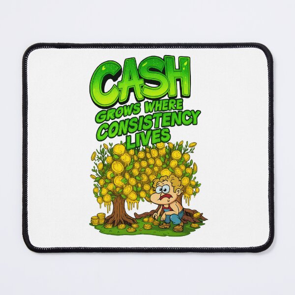 Item preview, Cash Grows Where Consistency Lives – Dollar Garden designed and sold by Design Orbit.