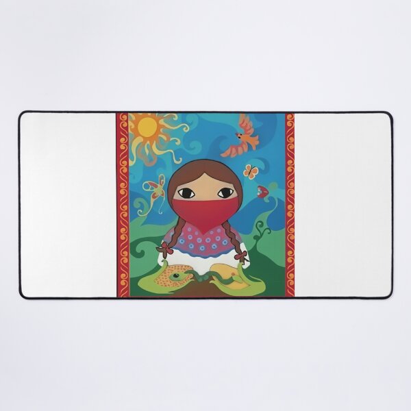 Item preview, Zapatista Woman Rebel Dignity designed and sold by ROJOCELESTEMX.