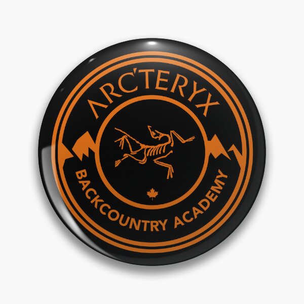 Item preview, The Orange Archaeopteryx Fossil Inside a Circle of Backcountry Academy designed and sold by Orinoriant.