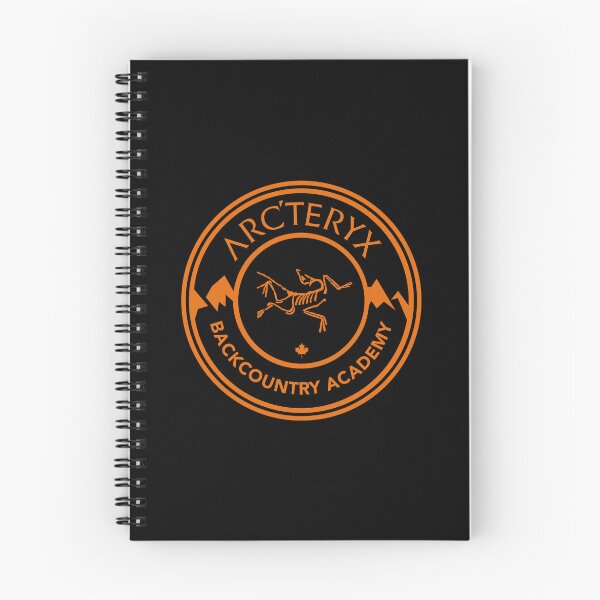 Item preview, The Orange Archaeopteryx Fossil Inside a Circle of Backcountry Academy designed and sold by Orinoriant.