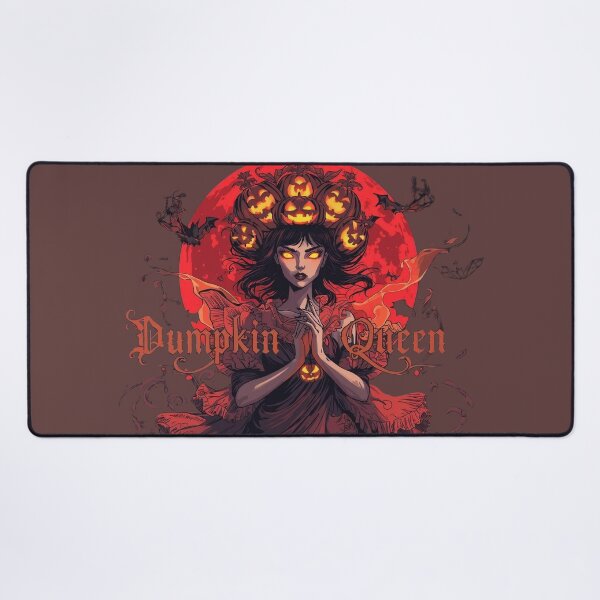 Item preview, Pumpkin Queen: Gothic Halloween Goddess & Dark Fantasy Art designed and sold by Caira-Design.