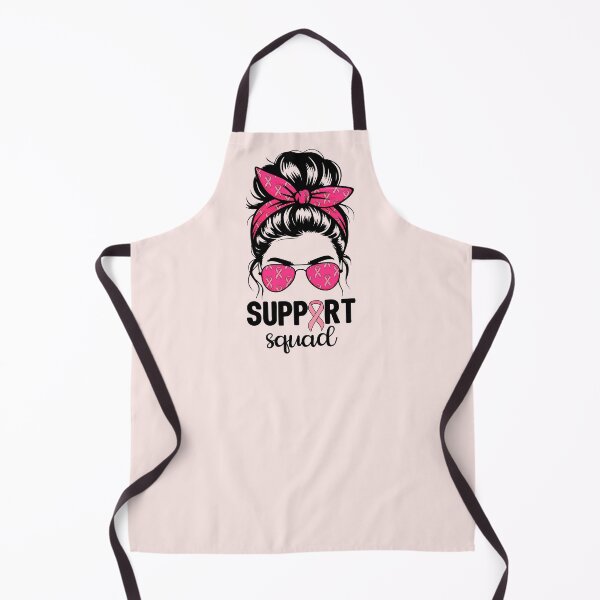 Item preview, Breast Cancer Awareness - Support Squad Messy Bun I designed and sold by Lemon Pepper.
