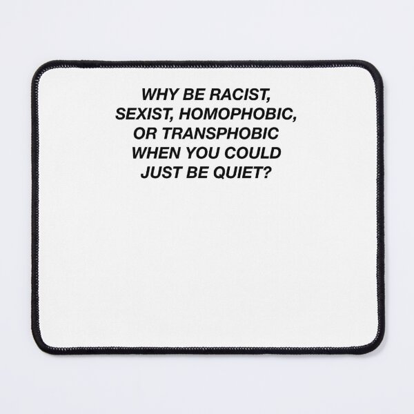 Item preview, WHY BE RACIST WHEN YOU CAN JUST BE QUIET FRANK OCEAN PANORAMA designed and sold by BrunoRosario8.