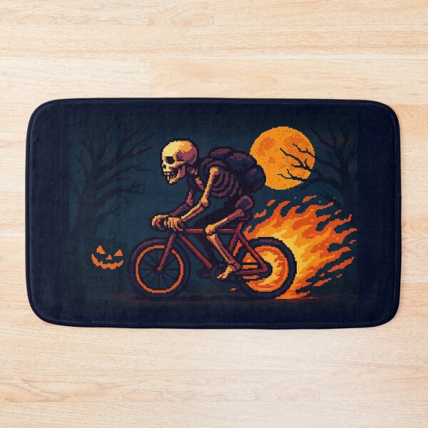 Item preview, Flaming Halloween Skeleton Ride designed and sold by I3ackSmall.
