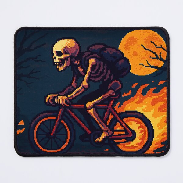 Item preview, Flaming Halloween Skeleton Ride designed and sold by I3ackSmall.