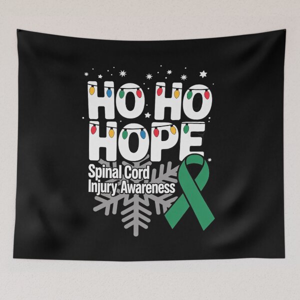 Item preview, Spinal Cord Injury Awareness Christmas Wish designed and sold by AmparoBoyle.