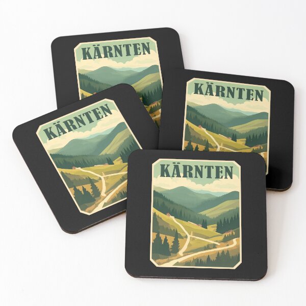 Item preview, Carinthia retro motif designed and sold by blankshirt.