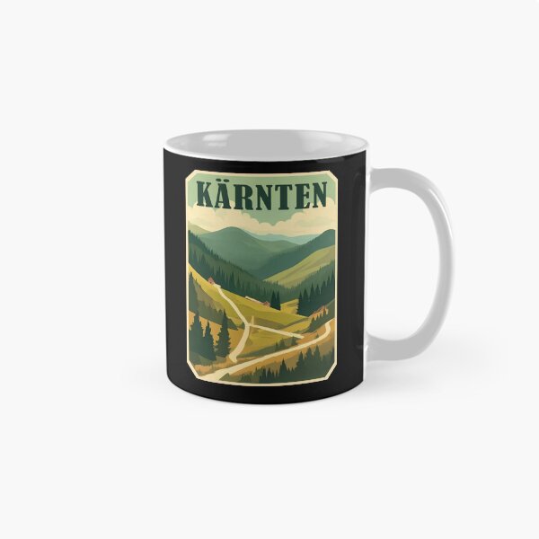 Item preview, Carinthia retro motif designed and sold by blankshirt.
