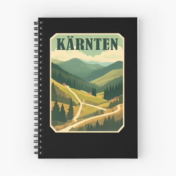 Item preview, Carinthia retro motif designed and sold by blankshirt.
