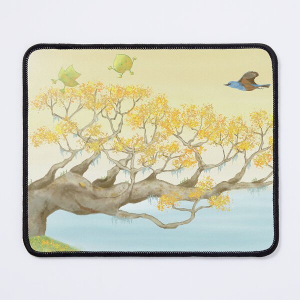 Item preview, A unique tree and friends of leaves designed and sold by greenPQBstudio.