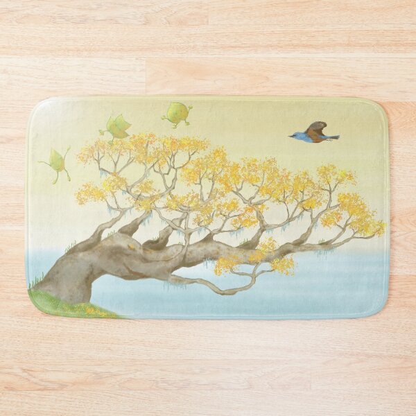 Item preview, A unique tree and friends of leaves designed and sold by greenPQBstudio.