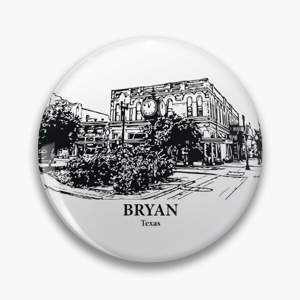 Artikelvorschau, Bryan - Texas entworfen und verkauft von Lakeric Cityscapes.