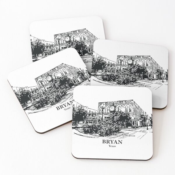 Item preview, Bryan - Texas designed and sold by Lakeric Cityscapes.