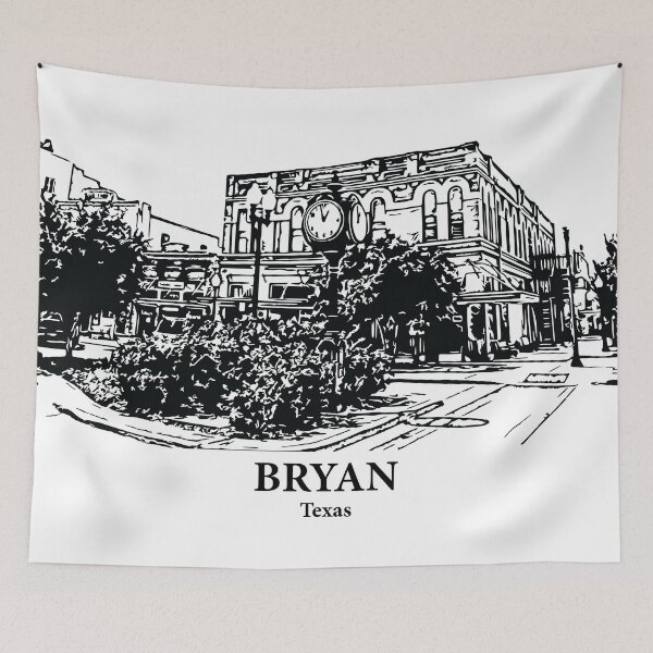 Item preview, Bryan - Texas designed and sold by Lakeric Cityscapes.