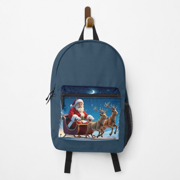 Item preview, Santa Claus on a Sleigh During Christmas Eve designed and sold by christmas-xmas.