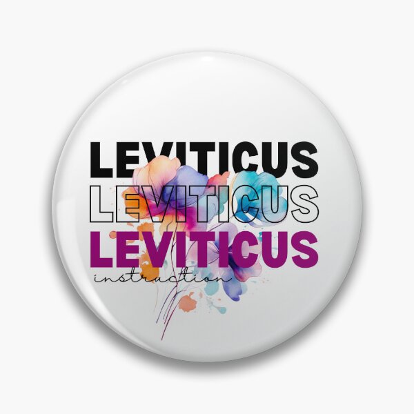 Item preview, Floral Leviticus Book of the Bible designed and sold by Jesil Dacay.
