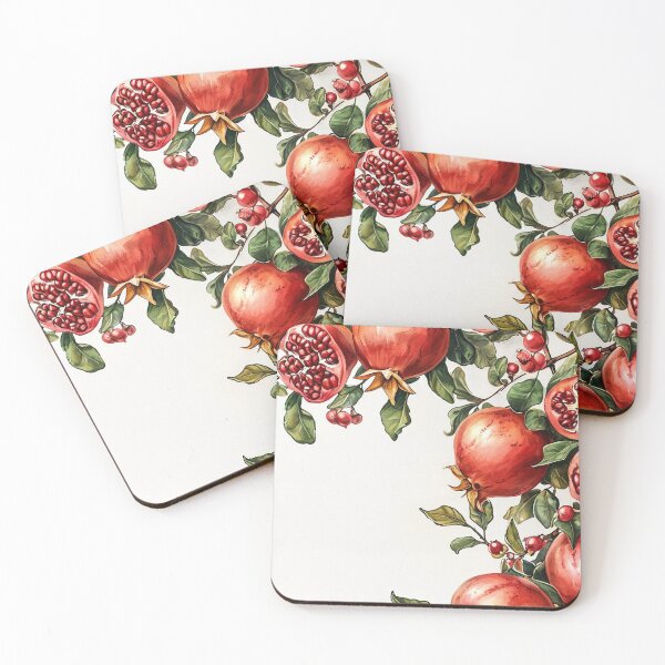 Item preview, Pomegranate Illustration designed and sold by EraEchos.
