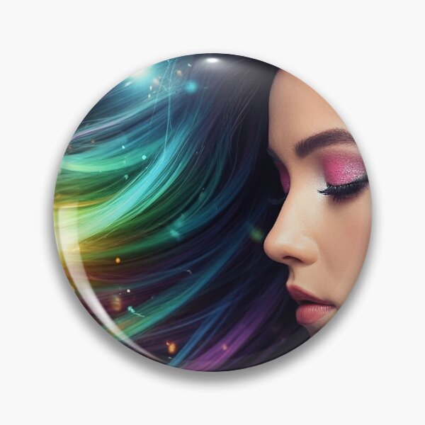 Item preview, Ethereal Woman with a Wave of Cosmic Light designed and sold by RAINBOWGLASS.