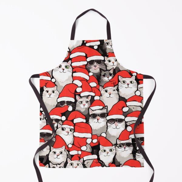 Item preview, Cat as Santa designed and sold by Zofia Sosnecka.