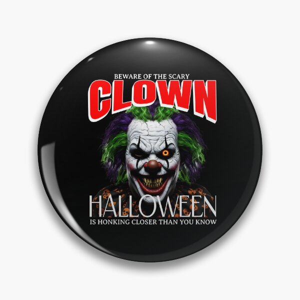Item preview, Beware of the scary clown, Halloween is honking closer than you know designed and sold by GraphicTeeHubs.