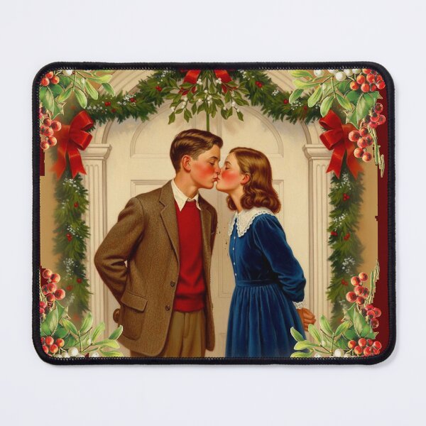Item preview, Christmas First Kiss designed and sold by KTDesigns321.