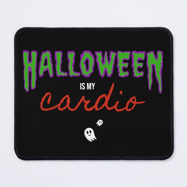 Item preview, Halloween Is My Cardio – Funny Ghost Fitness Design DARK COLORS designed and sold by CARPIO Creations.