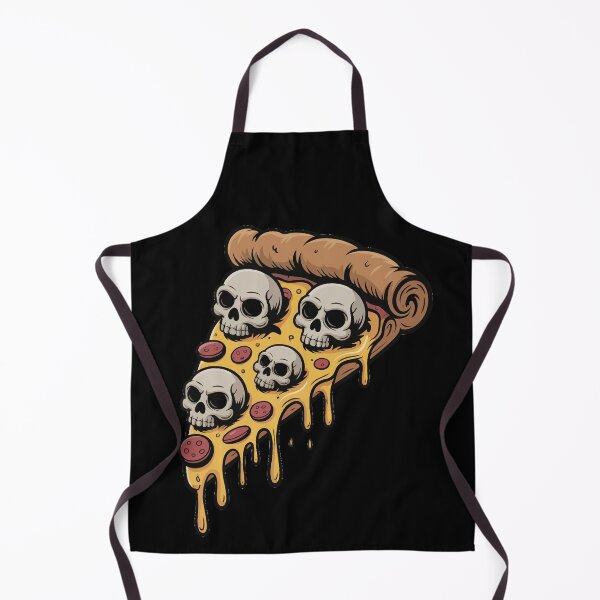 Item preview, pizza skull designed and sold by jkrphoto.