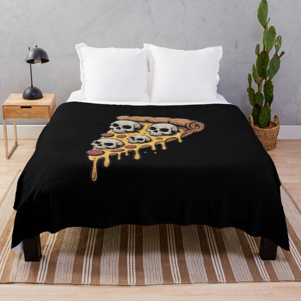 Item preview, pizza skull designed and sold by jkrphoto.