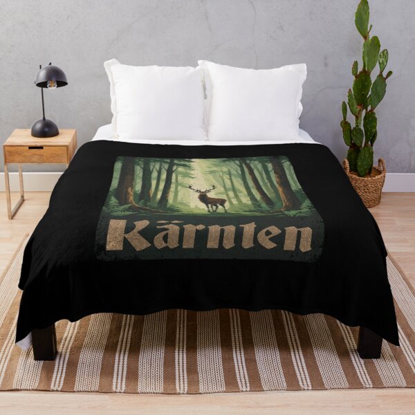 Item preview, Carinthia forest and deer gloomy designed and sold by blankshirt.