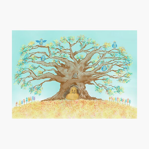 Item preview, A unique tree house and adorable birds designed and sold by greenPQBstudio.